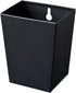 Black Stainless Steel Narrow Wall Mount Beer Bottle Cap Catcher Bucket