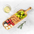 Acacia Wood Cutting Board with Handle, 16.1x4.7x0.6 Inch, Long Wooden Cheese Board for Food, Bread, Fruit, Charcuterie