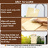 BATJA ZYQGH Sourdough(2 Pack), 100% Beeswax Bread Bags for Bread Bags for HomemadeBread, Beeswax Bread Bag, Keep