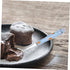 4pcs Bunny Dessert Spoon Set - Espresso, Ice Cream, Asian Soup Spoons, Stainless Steel Rabbit Design, Child Handle