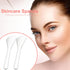 Pndeyo 3pcs 3.17"0.98" Mini Stainless Steel Makeup Spatula, Reusable Cosmetic Cream Spatulas Spoon, Skincare Scoop