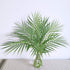 Artificial Areca Palm Leaves, 8 Pcs Faux Tropical Stems for Floral Arrangement, Hawaiian Luau Decor, 28 Inches Tall