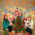 Cheerland Winter Wonderland Iridescent Snowflake Hanging Garland Decorations, Holographic Paper Snowflakes for Christmas