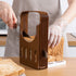 Bread Slicer Toast Cutter Kitchen Tools, Foldable Sandwich Slicing with 4 Thickness for Homemade Bread, 8.7 * 5.5 *