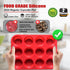 2PCS Silicone Muffin Pan - Thicken-12 Cup Non-Stick Baking Pan for Muffin Cakes, Tart, Bread - Dishwasher & Microwave
