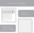 Smart Design Classic Grip Shelf Liner - Non Adhesive Home Organization Liners - Strong Grip, Easy Clean, White