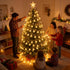 17 50 Star String Lights for Bedroom - Ft LED Fairy Christmas Lights Battery Operated, Indoor Outdoor Waterproof Star