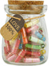 50PCS Love Capsules in Glass Bottles - Cute Message Capsules Pills for Boyfriend/Girlfriend & Birthday Christmas Gift