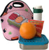 Wrapables Insulated Neoprene Lunch Bag, Cute Kitty