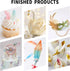 3D Small Feather Shape Silicone Cake Mold, Chocolate Soap DIY Baking - 3.4"