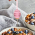 5.34 CALLARON Glass Honey Dipper Stick Clear Honey Stirring Stick Honey Server Spoon Jam Syrup Stirring Wand for Honey