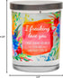 I Freaking Love You Candle Gifts for Women, Relaxing Gifts for Mother’s Day, Lemon Jasmine Rosewood Scented