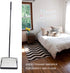EZ SPARES Quiet Floor Sweeper with Pig-Bristles, Strong Roller Brush for Carpet Cleaning, Great for House, Office,
