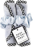 Reusable Makeup Remover Facial Cloths and Scrunchie Set, 3-Piece, Coastal
