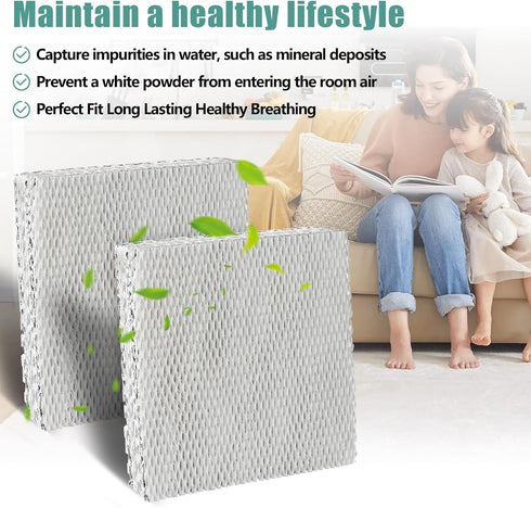 HC22P Whole House Humidifier Filter Pad Replacement - Compatible with Honeywell HE100, HE150, HE220, HE225, HE240 (2