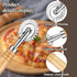 Pasta Cutter Wheel, Ravioli Cutter Wheel with Roller, Pizza Cutter Wheel for Kitchen, Zinc Alloy Noodle Making