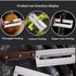 Sugarcane Peeling Knife - Pineapple Peeling Knife with Stainless Steel Blade and Natural Non-slip Brown Wooden Handle