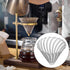 Glass Coffee Filter Cone, Pour Over Coffee Dripper for Home, Cafe, Restaurants, Strong Flavor Brewer