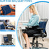 SweetSlubr Lumbar Support Pillow for Office Chair, Car Seats and Home Desks, Ergonomic Back Support with Double
