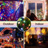 72ft 200 8 Lyhope Battery Christmas Lights Indoor Outdoor, LED Battery Operated String Lights with Modes, Waterproof