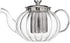 Teabloom Vienna Glass Teapot - Stain-Free Heatproof Glass, Stovetop Safe, Removable Stainless Steel Infuser, 37 oz.