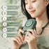 Portable Neck Fan, Hands-Free Hanging Fan with Adjustable Lanyard, USB Rechargeable Bladeless Mini Fan for Travel