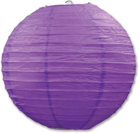 Purple Paper Lanterns
