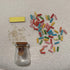 50PCS Love Capsules in Glass Bottles - Cute Message Capsules Pills for Boyfriend/Girlfriend & Birthday Christmas Gift