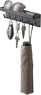Yamazaki Home Black Magnetic Key Rack with Tray, One Size