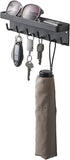 Yamazaki Home Black Magnetic Key Rack with Tray, One Size