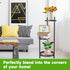 3-Tier Metal Plant Stand for Indoor & Outdoor, Heavy Duty Corner Flower Shelf Display Rack for Living Room Balcony