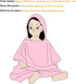 Catalonia Mermaid Hooded Bath Towel for Girl 2-6 Years Old, 100% Cotton Swim Poncho Towel, Sand Proof Beach Pool Towel
