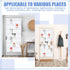 2 70 Closet 35 Windyun Pcs Large over The Door Shoe Organizer Hanging Shoe Rack for Holder Pure Mesh Pockets Back