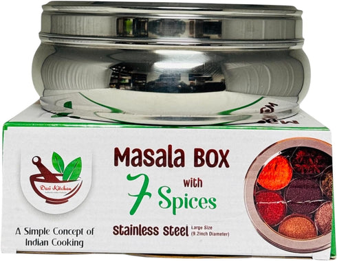 DESI KITCHEN AUTHENTIC INDIAN PRODUCTS Desi Kitchen Masala Box (Spices Box)