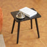 AWASEN Side Table, Small Black End Table for Living Room Bedroom Office Small Spaces, Modern Accent Side Table