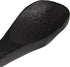 BambooMN Bamboo Black Serving Spoons, Mini Salt Spoon/Tiny Wooden Spoons for Spices, 10pcs Black Oval 3.5"