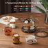 Set 4-Temperature Setting Coffee Mug Warmer & Mug for desk, Smart Auto Shut Off Electric Cup Warmer for Office & Home