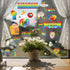 Hying 8PCS Removable Gay Pride Window Clings, LGBTQ Rainbow Stickers for Pride Month Decorations and Party Supplies