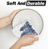 12x24 Inch Set 4 Artoid Mode Blue Xmas Tree Pinecone Christmas Bar Kitchen Towels, Quick Dry Microfiber Cloth Dish