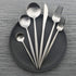 JASHII Luxury Flatware Set, 6-Pieces Elegant 18/10 Stainless Steel Silverware for Home Kitchen, Dishwasher Safe
