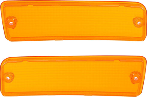 HECASA 2PCS Turn Signal Light Lens, Yellow Amber Lens Pair for 1992-1995 Toyota Pick-Up Truck (2 Wheel Drive Models