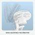 Hurricane Classic 6 Inch Clip Fan - 2 Speed Portable Mini Desk Fan with Adjustable Tilt for Home and Travel
