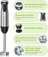 Bonsenkitchen Immersion Handheld Blender with Whisk, 20-Speed & Turbo Mode Hand Blender Stick 500W, 304 Stainless Steel Hand Blender for Soup, Smoothie, Puree, Baby Food by Bonsenkitchen