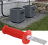 AC Fin Cleaning Tool - Air Conditioner Fin Comb, Stainless Steel Refrigerator Condenser Coil Straightener, Manual
