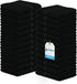 Avalon Towels Cotton Washcloths 24-Pack 12 x 12 Inch Black Super Soft