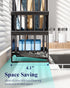 9.3" 4.1" 8.5", Kitsure Sponge Holder for Kitchen Sink - Rustproof Stainless Steel Sink Caddy Organization and Storage