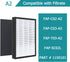 A2 H13 True HEPA Replacement Filter, Compatible with Filtrete 3M Room Air Purifier, 1-Pack