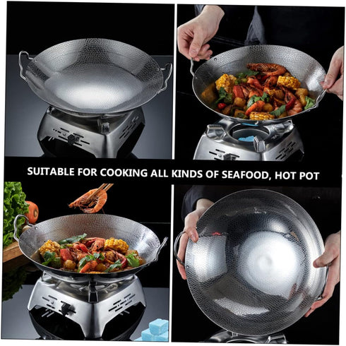 Ciieeo Seafood Pot, Nonstick Grill Pan for Gas Stove, Japanese-style Cooking Pan
