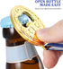 2PCS Medal Shaped Bottle Opener, Gold Medal Beer Opener with Neck Ribbon for Bar Bartender