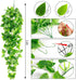 Ageomet 3pcs Artificial Hanging Plants, 3.6ft Fake Ivy Vine for Indoor Outdoor Wall House Room Decoration (No Baskets)